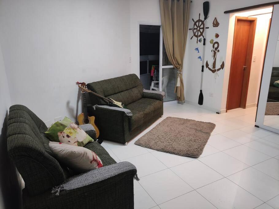 Apartamento 2 Dormitorios E Sacada Gourmet Frente Ao Mar Прая-Гранді Екстер'єр фото