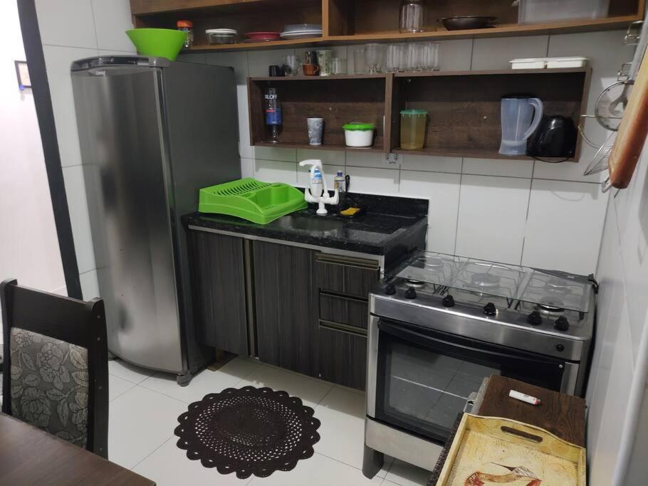 Apartamento 2 Dormitorios E Sacada Gourmet Frente Ao Mar Прая-Гранді Екстер'єр фото